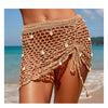 Sexy Pure Hand Crocheting Shell Beach Skirt