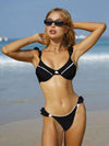 Waveista Ruffle Trim Underwire Bikini Swimsuit