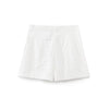 Lässige Shorts mit hoher Taille und besticktem Hollow Out Cutout-Design für Damen