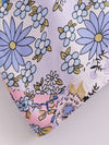 Lockeres Langarmshirt mit Blumenmuster für Damen