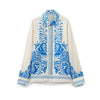 Silk Satin Texture Shirt for Women
