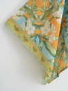 Printed Kimono Knot Tie Loose Sun Protection Top for Women