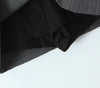 Retro-Mini-A-Linienrock mit niedriger Taille und vertikalen Streifen für Damen