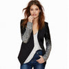 plus-size sequined casual small blazer