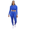 Scale Pattern Polyester Casual Sports Suit with Pull Frame