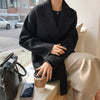 Pure Handmade Cashmere Coat Women Reversible