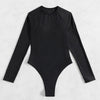 Long sleeve one piece T Back Sexy Backless One Piece Swimsuit