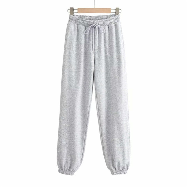 Loose Slimming Fashionable Ankle Banded Pants