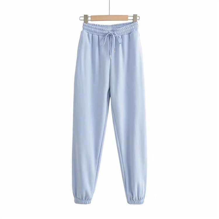 Loose Slimming Fashionable Ankle Banded Pants