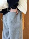 Color Braid Drawstring Elastic Waist Track Pants for Women