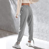 Trendy Loose Straight Gray Casual Sweatpants for Women