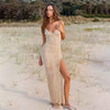 Sexy Knitted Hollow Out Beach Dress: Sun Protective