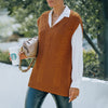 Sleeveless Knit Vest Sweater Vest for Women