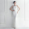 floral sequin dress Wedding Prom Maxi Dress