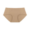 Seamless Mid Length Low Waist Hip Wrapped Briefs Panties