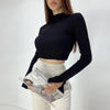 Slim Fit Office All Matching Long Sleeve Top Sweater