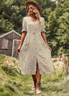 Women's Summer Print A-Line Dress