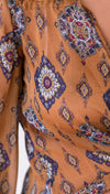 Women's Chiffon Lace-Up Long Sleeve Cardigan Top