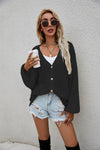 Knitwear Hollow Out Knitted Cardigan Loose Sweater