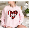 Valentine's Day Fleece-Lined Love Heart Sweater