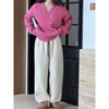 Winter Thickening Lamb Wool Ankle Banded Pants