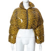 Leopard Print Bikini Long Sleeve Cardigan Cotton Set