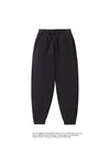 Velvet Sweatpants with Fleece Lining and Ankle Ties